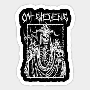 cat stevens ll dark series Sticker